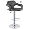 Black Color PU Material Bar Stool (TF 6025)